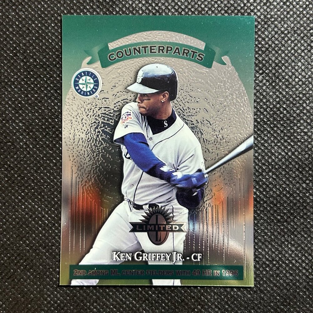 1997 Donruss Limited Counterparts Ken Griffey Jr Rondell White #1 HOF